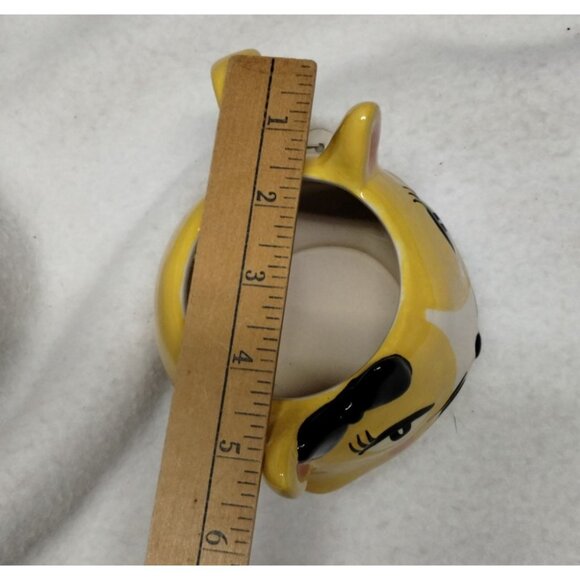 Cat Face Ceramic Mug with Bow & Whiskers Cute Cafe Home Essentials - Picture 12 of 14